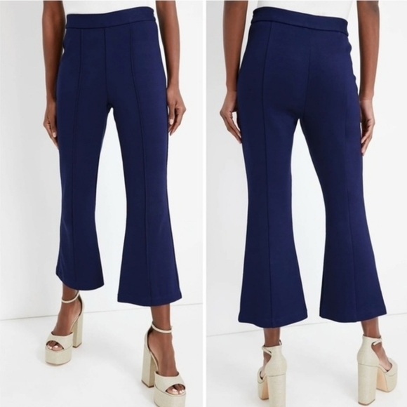 Tuckernuck Pants - Tuckernuck X Atlantic Pacific Pants XXXL Penny Kick Flare Navy Blue High Rise